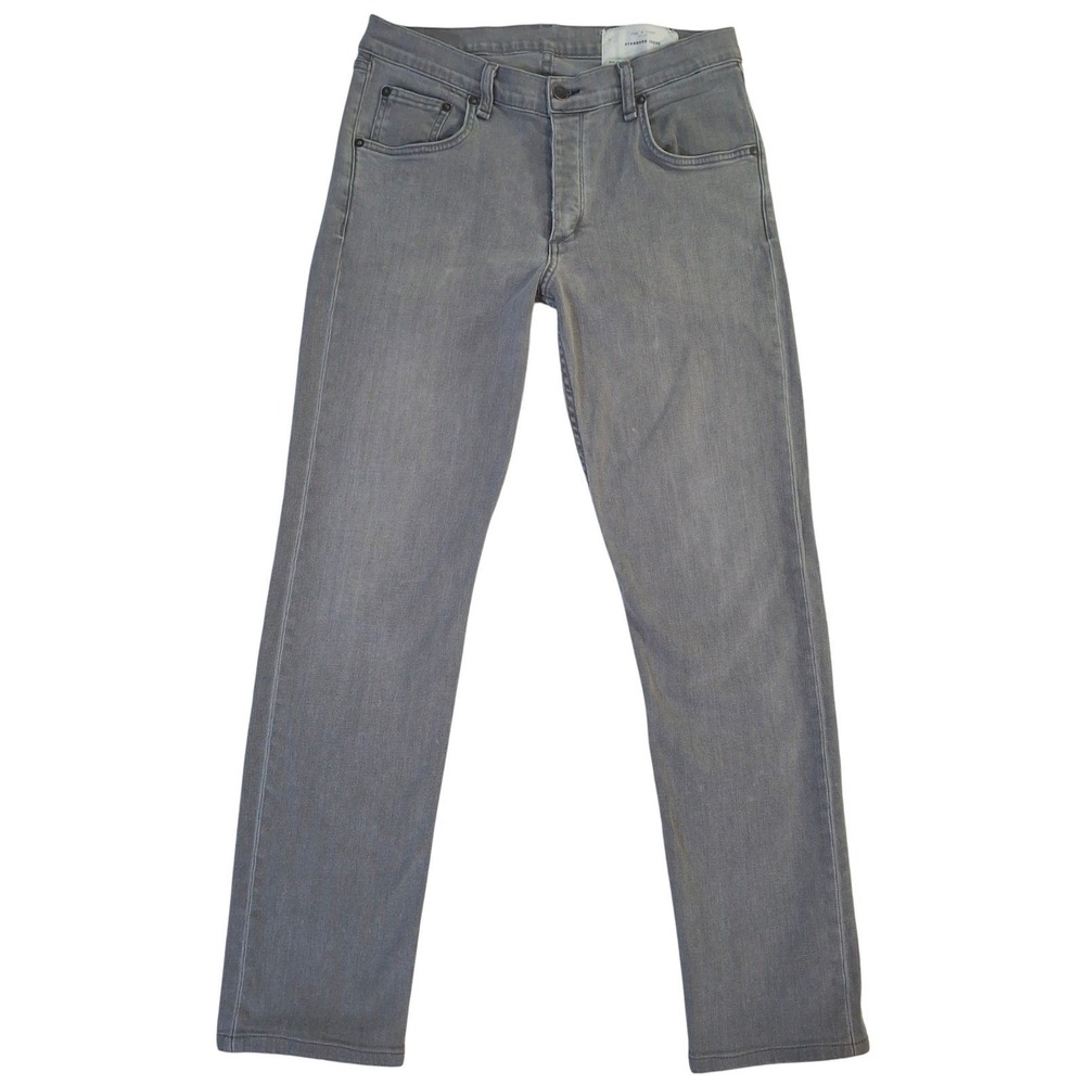 Rag & Bone Standard Issue Jeans Men's 32* (30x30) Gray Fit 2 Slim